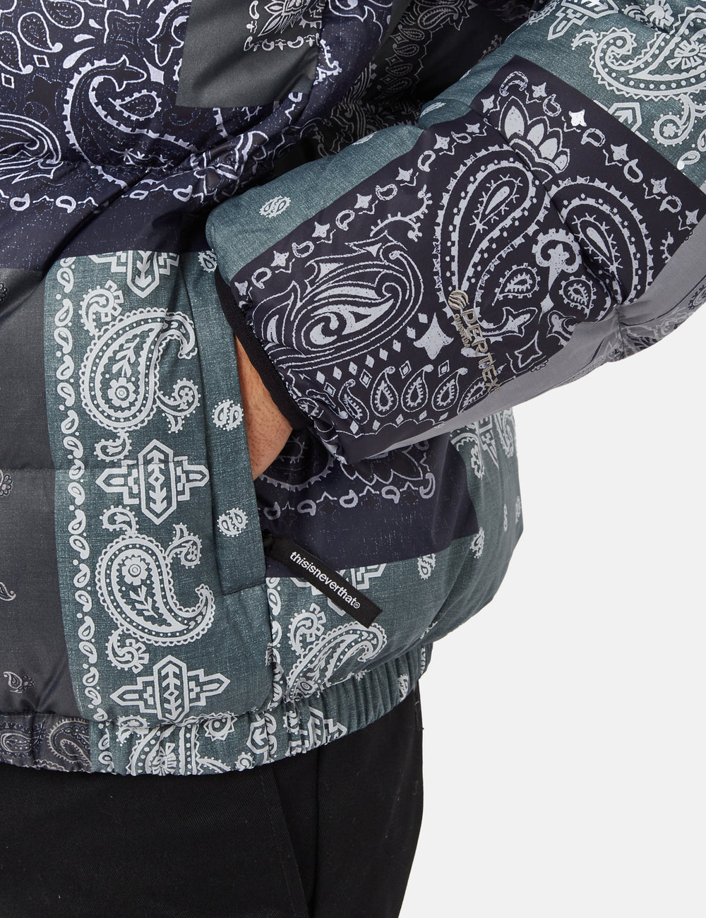 Thisisneverthat PERTEX® T Down Jacket - Bandana Multi I