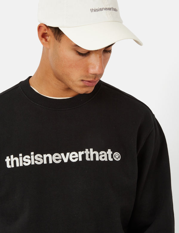 Thisisneverthat T-Logo Crewneck Sweatshirt - Black