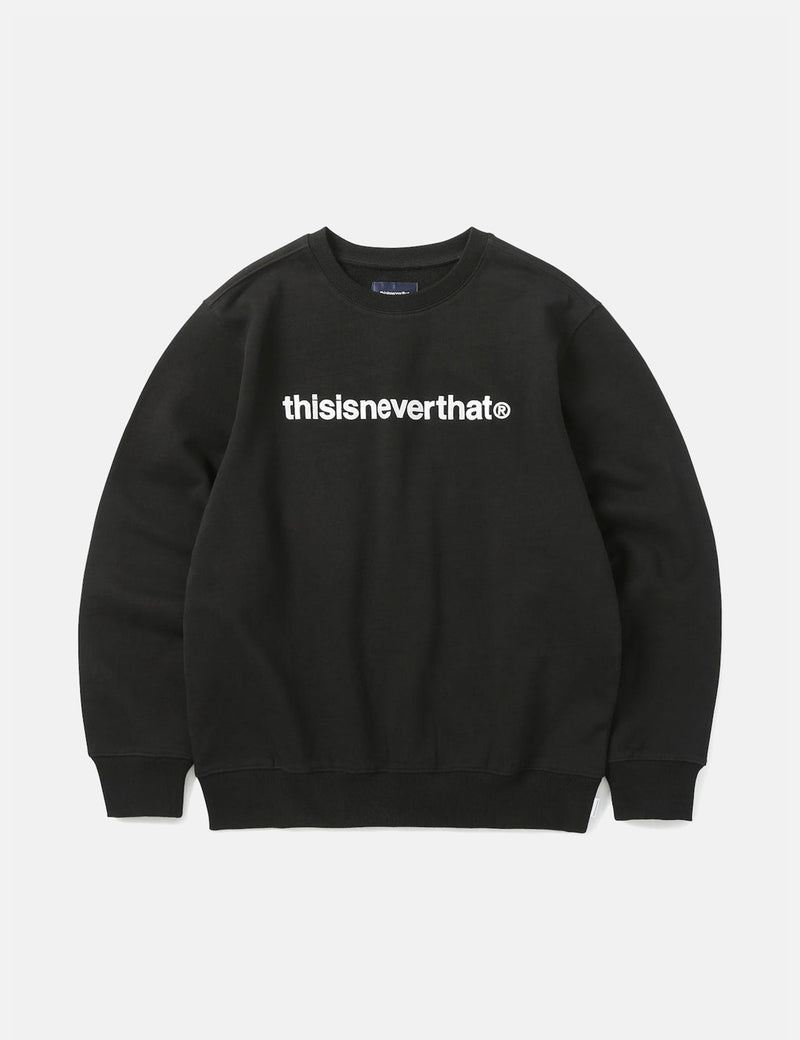 Thisisneverthat T-Logo Crewneck Sweatshirt - Black