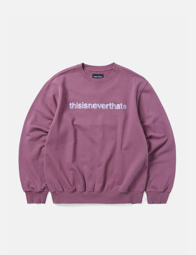 Thisisneverthat T-Logo Crewneck Sweatshirt - Fuchsia