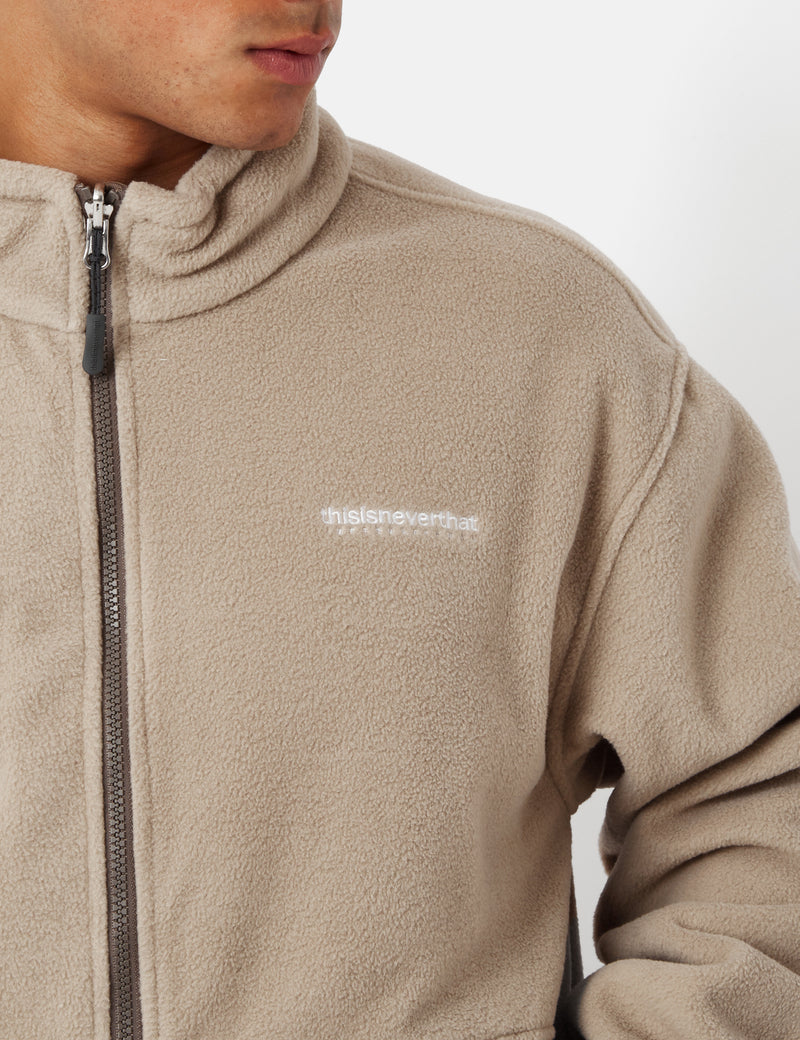 Thisisneverthat INTL. Fleece Jacket - Beige