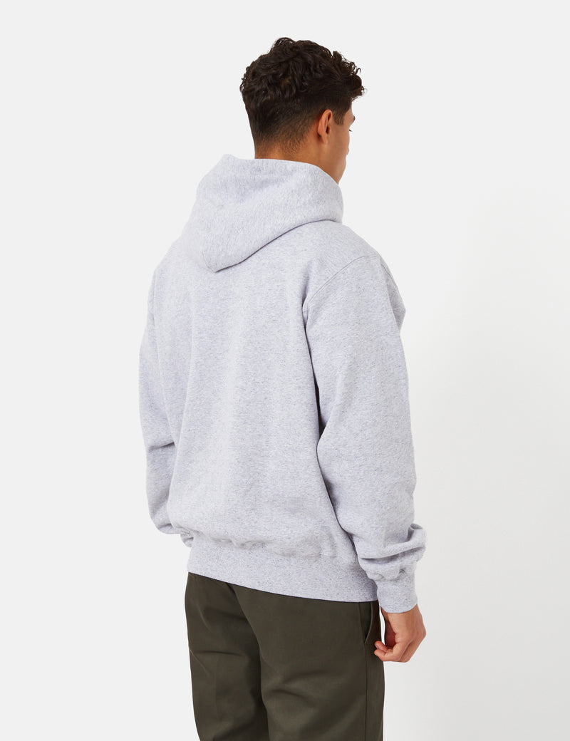 Thisisneverthat Cachalote Hooded Sweatshirt - Heather Grey