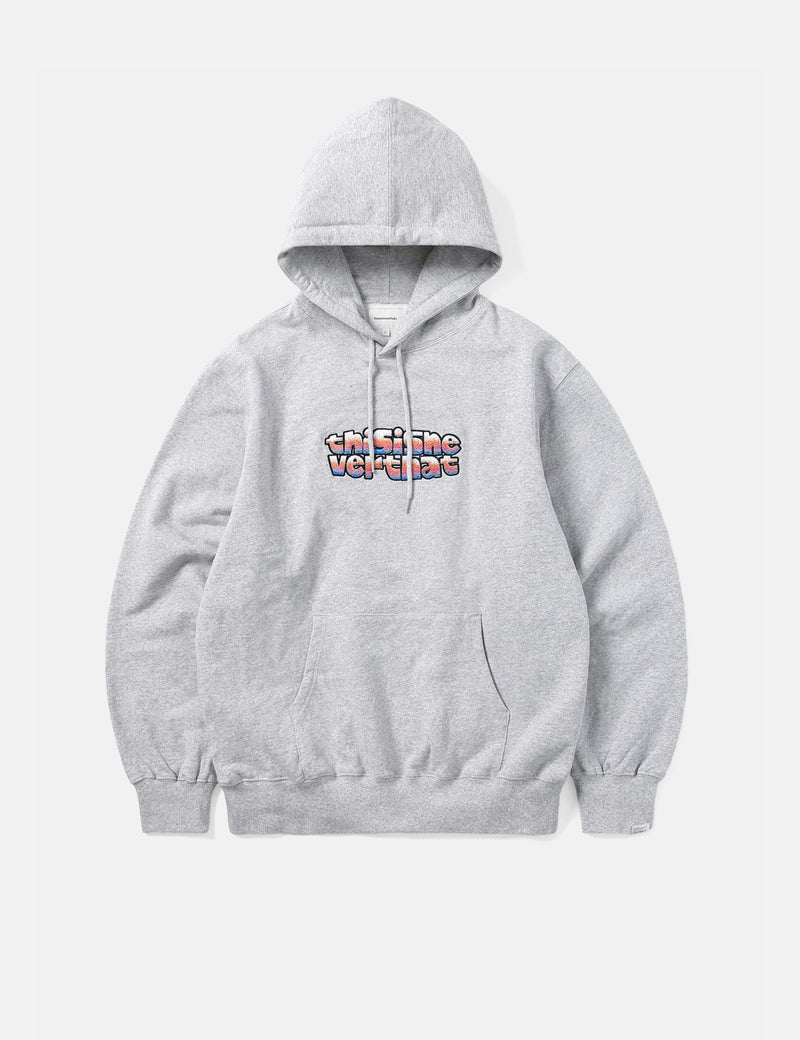 Thisisneverthat Cachalote Hooded Sweatshirt - Heather Grey