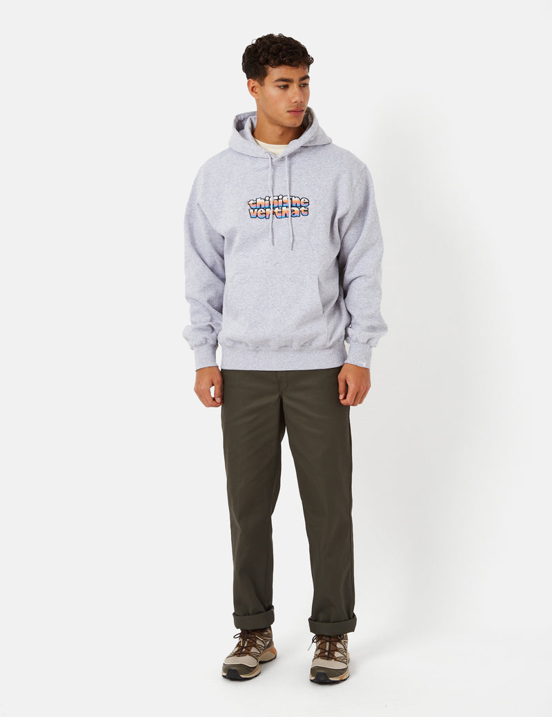 Thisisneverthat Cachalote Hooded Sweatshirt - Heather Grey