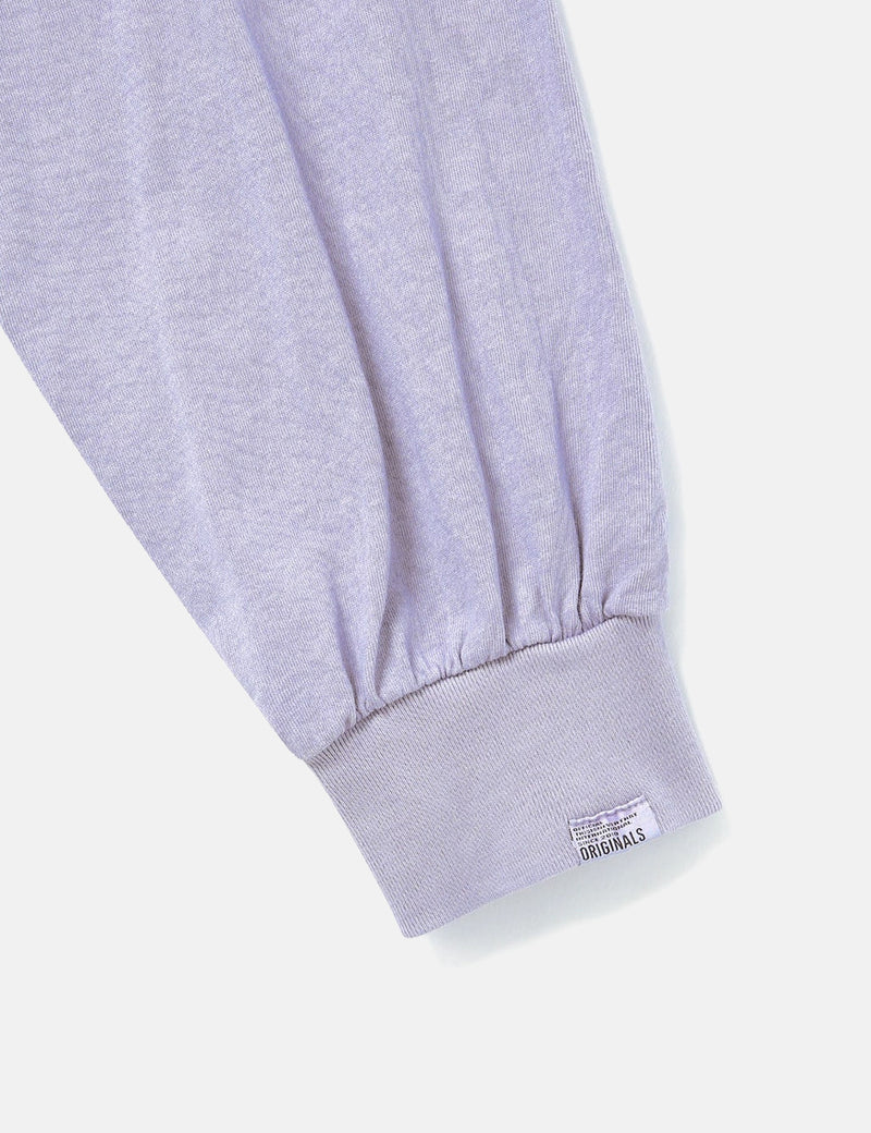 Thisisneverthat Stamp Long Sleeve T-Shirt - Lavender Purple