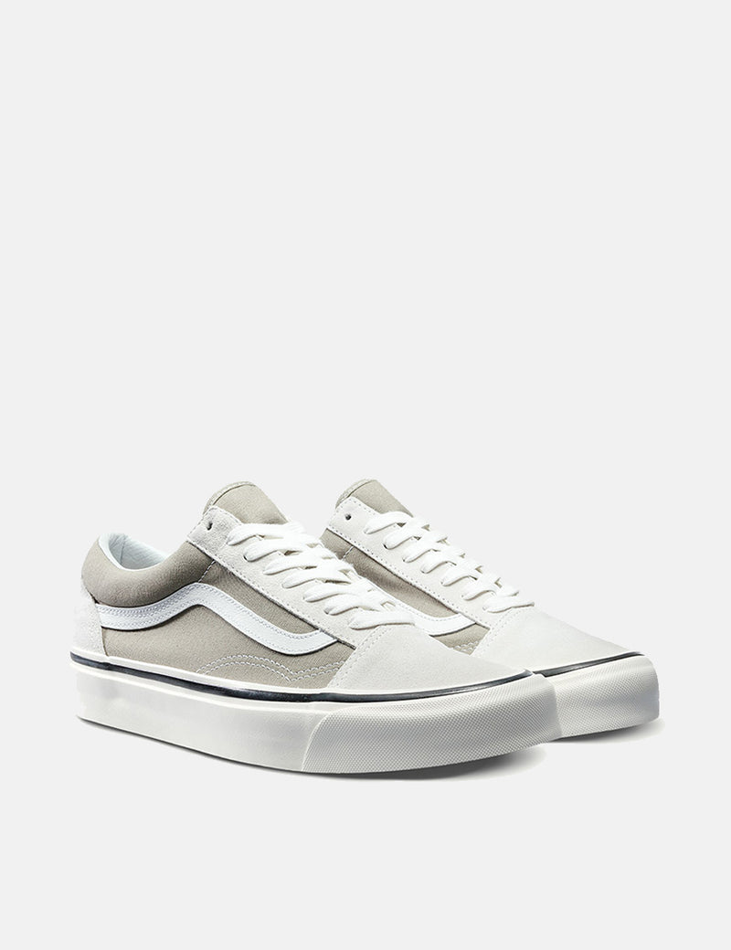 Vans Anaheim Old Skool 36 DX (Suede/Canvas) - OG White/OG birch