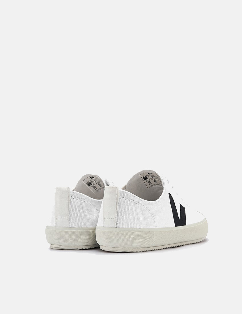 Veja Nova Canvas Trainers - White/Black | URBAN EXCESS. – URBAN