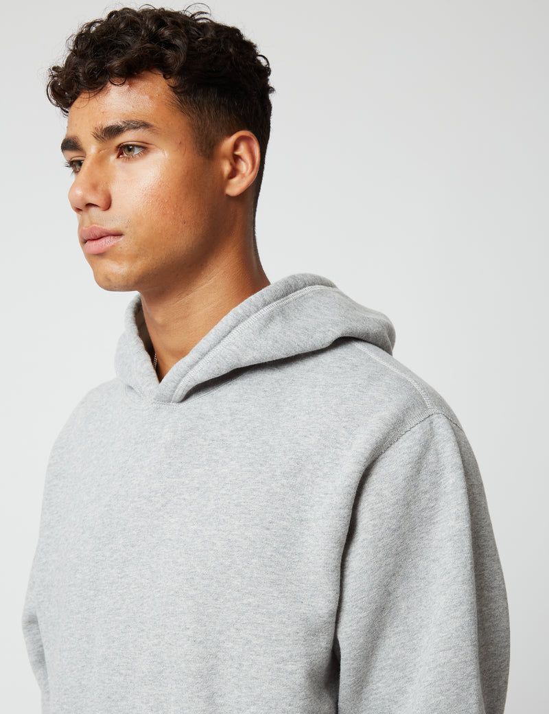 Bhode Hoodie (Organic/Canada Origin, 16oz) - Archive Grey