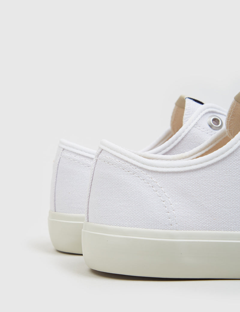 Veja Wata Canvas Trainers - White/Black