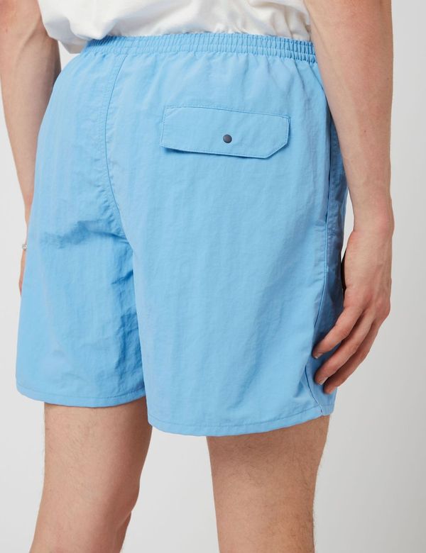 Patagonia Baggies Shorts (5 inch) - Clean Currents Patch: Lago Blue