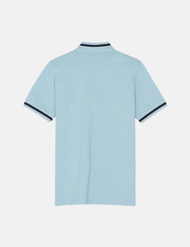 Fred Perry Single Tipped Polo Shirt - Ice Blue