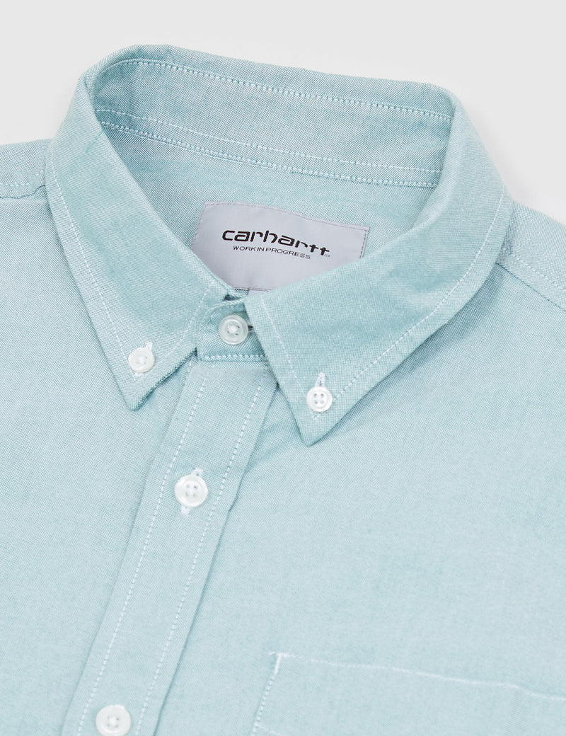 Carhartt Button Down Pocket Shirt - Mojito Green